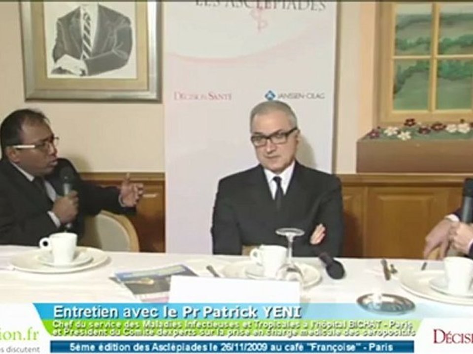 Entretien avec  le Pr Patrick YENI