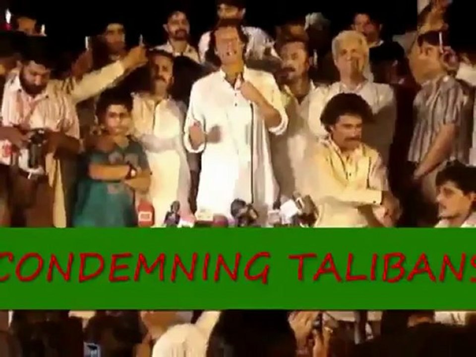 Imran Khan Condemning Taliban