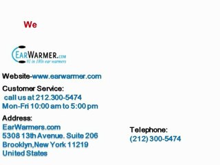 Try A New Look With Ear Warmers 180s