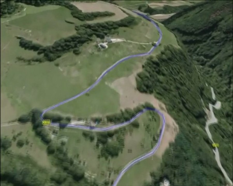 ES 2 St franc Équipage : Arnaud Gagliardi/David Mecca - Rallye de chartreuse 2012