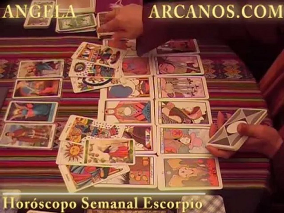 Horoscopo Escorpio del 26 de setiembre al 2 de   octubre 2010 - Lectura del Tarot