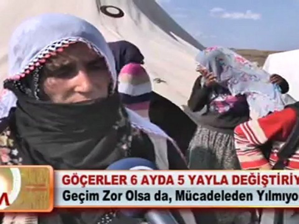 GÖÇERLER 6 AYDA 5 YAYLA DEĞİŞTİRİYOR