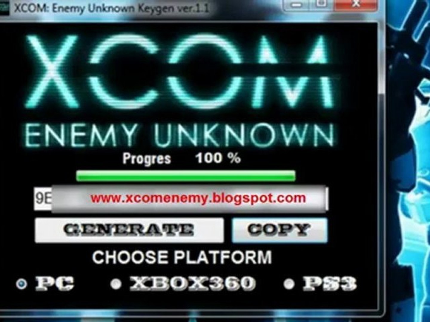 XCOM Enemy Unknown PC-Xbox360-PS3 Game Keygen - video Dailymotion