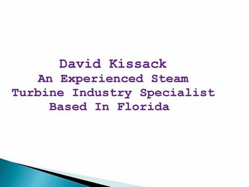 David Kissack – Member Of The American Society Of Mechanical Engineers