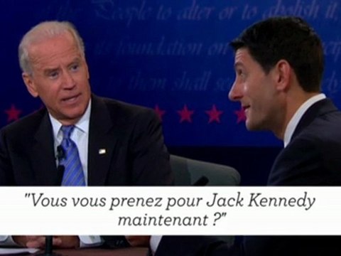 Débat US : tacles en série entre Biden et Ryan