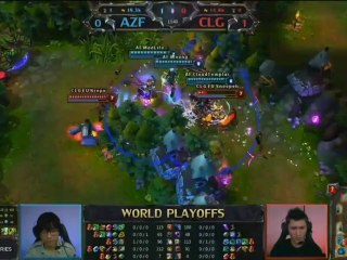LoL - World Championships - demi Finale - CLG.eu vs Azubu Frost - Partie 2