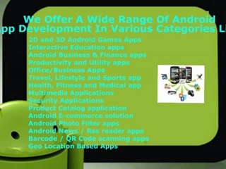 Professional Android Applications Development Service