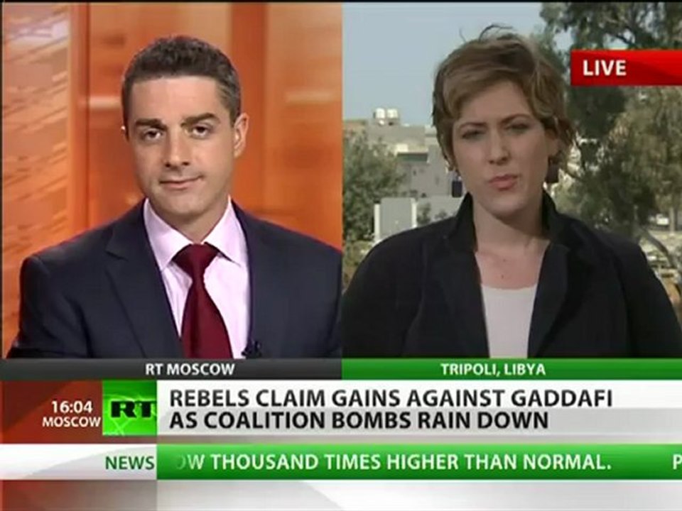 Libya rebels claim gains on Gaddafi, take back Ajdabiya as bombs rain down