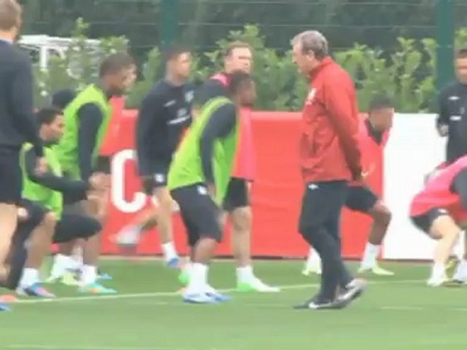 Englische Spieler an die Leine