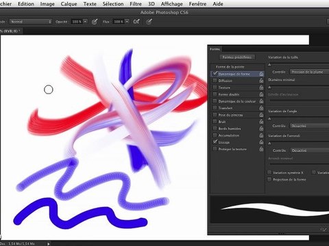 Adobe Photoshop CS6 : Outil Forme d'historique