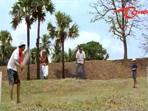 Telugu Comedy Scene - Comedians Playing Cricket
