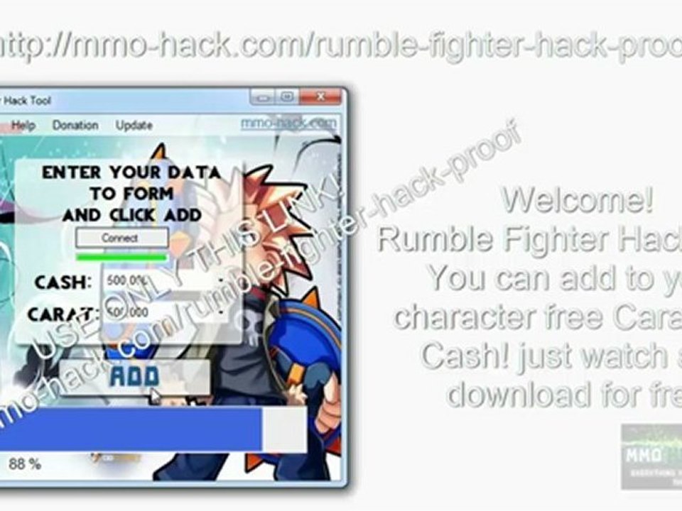 Rumble Fighter Hack - Cash and Carat Maker - Proof