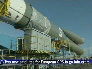 Two new satellites launched for European GPS system