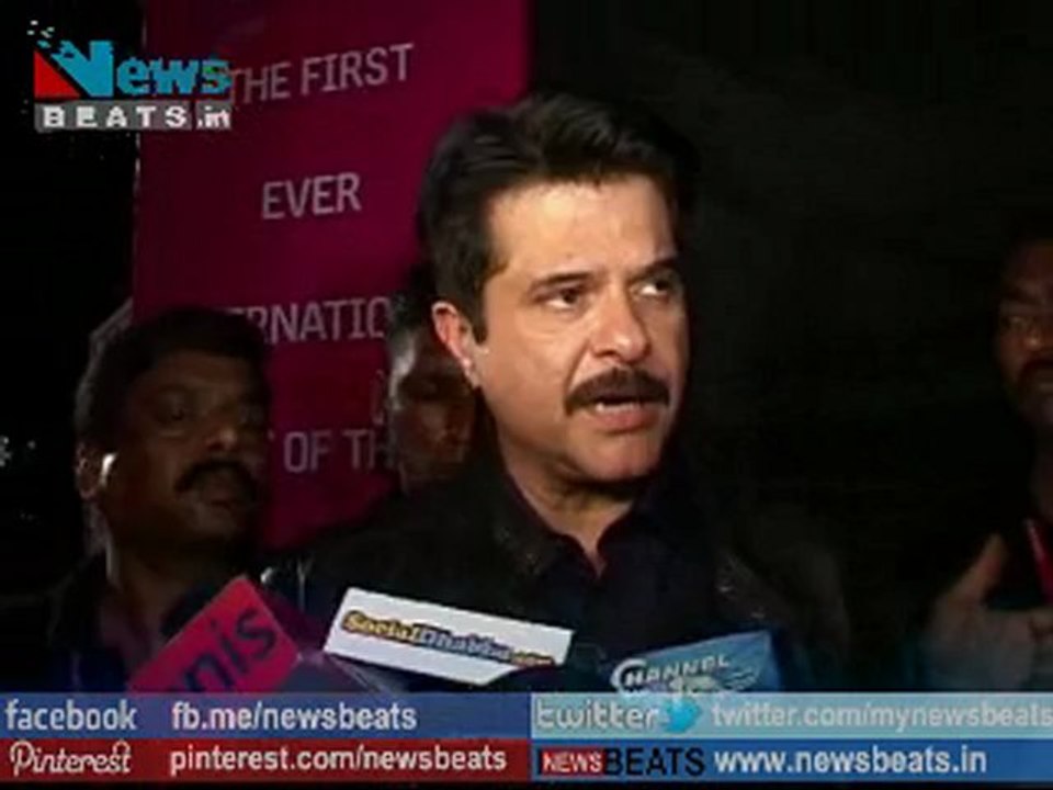 Anil Kapoor interview @ First International Day of The Girl Child