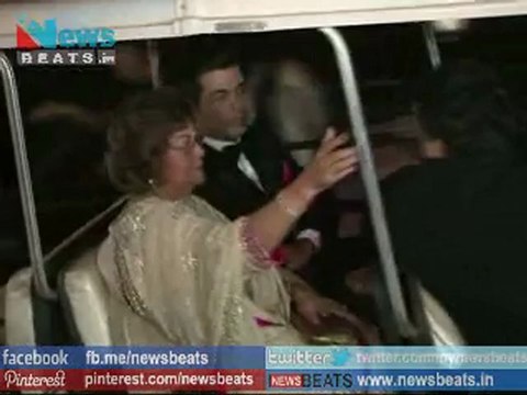 Parineeti Chopra & Anil Kapoor @ Amitabh Bachchan 2012 Birthday Celebration