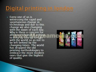 Complete your all printing needs with digital printing