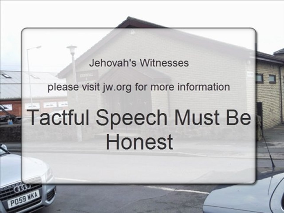 Tactful Speech Should Be Honest