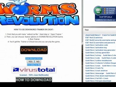 WORM REVOLUTION CHEAT HACK PC XBOX360 PS3