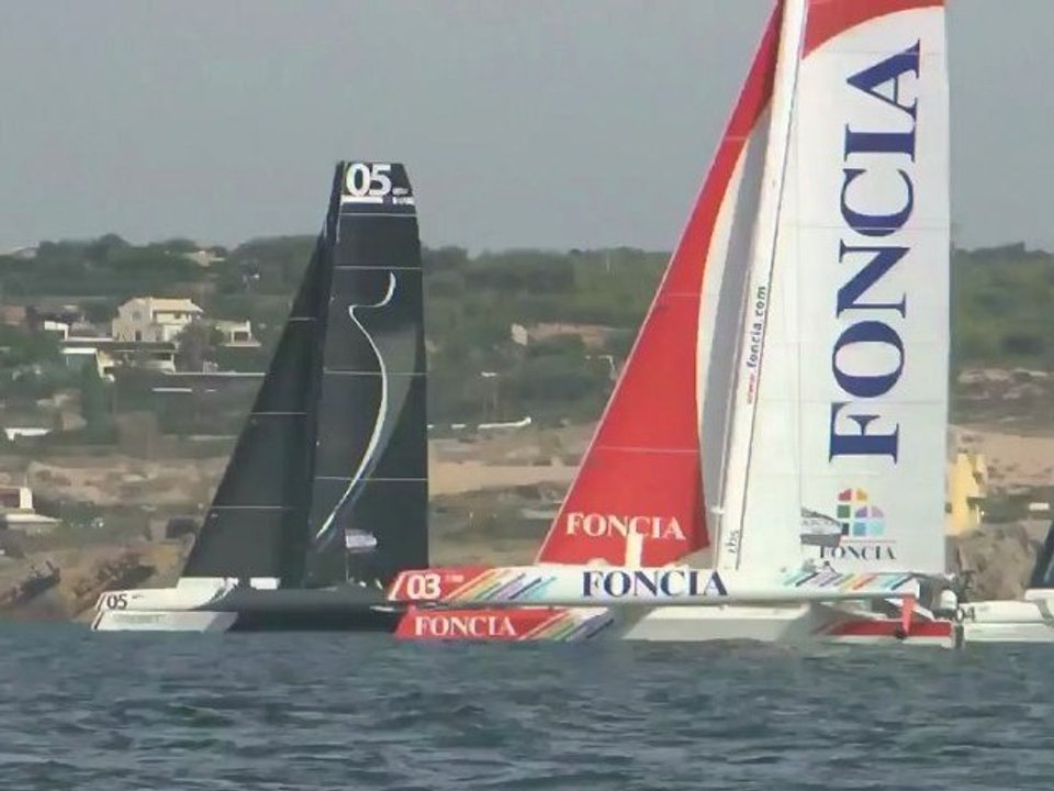 MOD70 EUROPEAN TOUR 2012- ETAPE 03