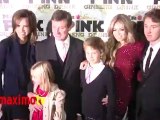 Wayne Gretzky, Janet Jones, Paulina Gretzky  at  Mr. Pink Ginseng Drink Launch Party