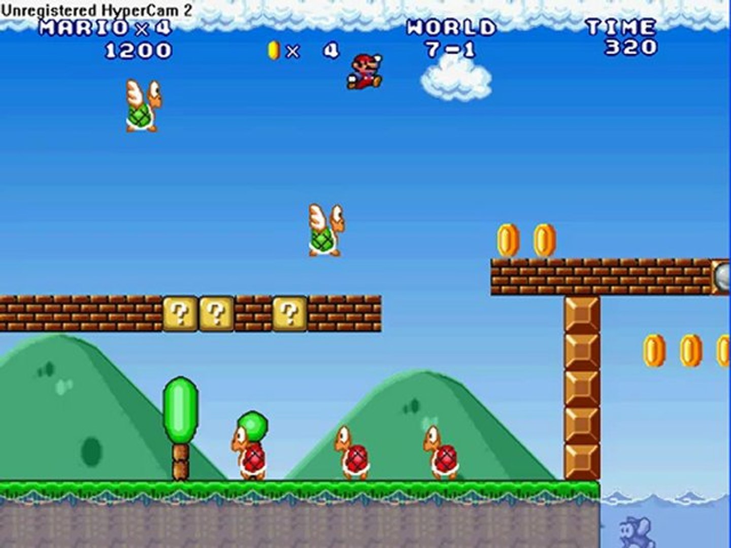 Mario Forever świat 7-1 speed run - video Dailymotion