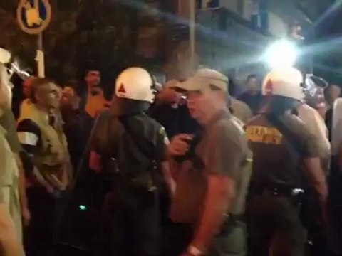 Ένταση στο θέατρο Χυτήριο