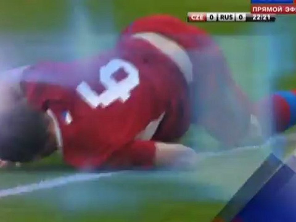 Чехия (мол) -  Россия (мол) 1 тайм