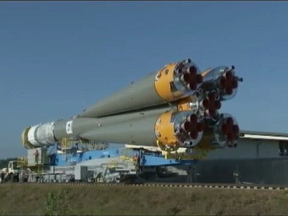 [Soyuz] Processing Highlights & Rollout for Third Soyuz from French Guiana