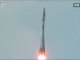 Launch of Soyuz Rocket from French Guiana with European GPS Satellites