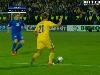 Молдова - Украина 1 тайм