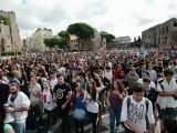 Estudantes protestam na Itália