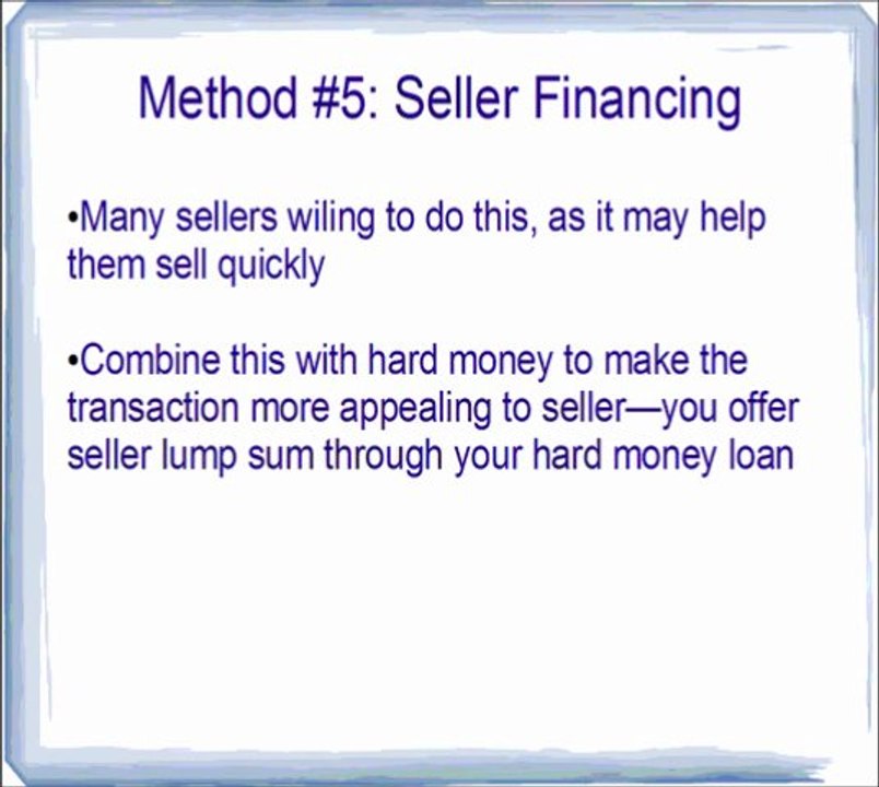 Real Estate Investing - Buy A House With No Money Down! (Part 3)