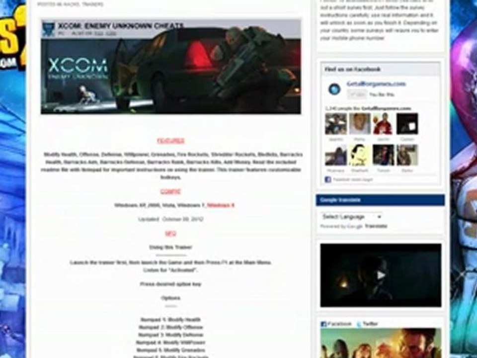 Xcom enemy unknown trainer + 80 (Pc steam 100% working)