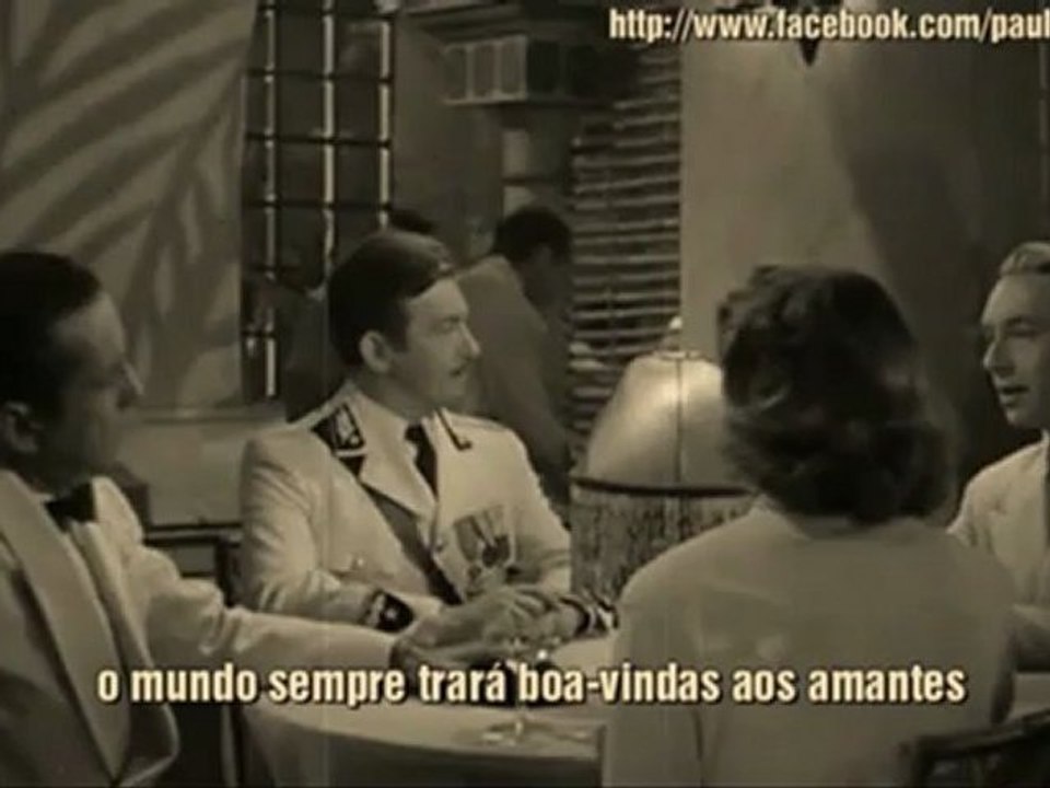 Best Scenes Casablanca- Musica Carly Simon- Legendas em Portugues