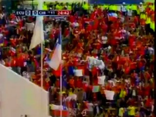 Ecuador VS Chile (0-1) Paredes own goal