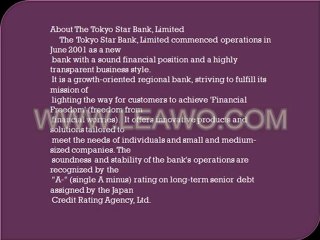 Tokyo Star Bank Selects webMethods to Enable Agile