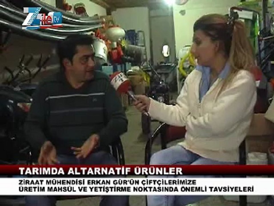 Ziraat mühendisi erkan gür ile tarım üzerine ropötaj 2012