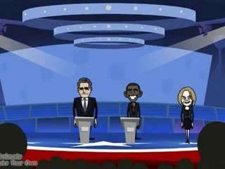 Obama Romney Final countdown Debate