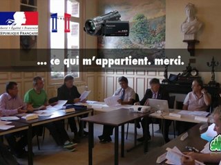 avant une délibération à huis-clos à Saint-Pierre du Vauvray