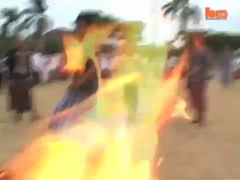 Flaming Football- Indonesian