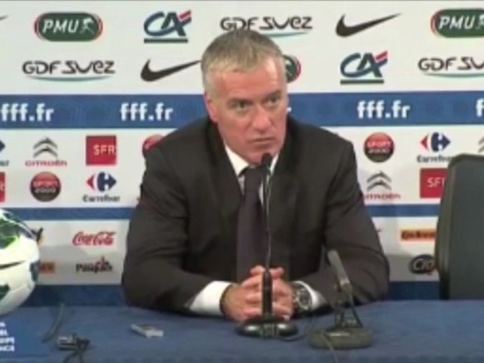 Didier Deschamps revient sur la défaite de la France