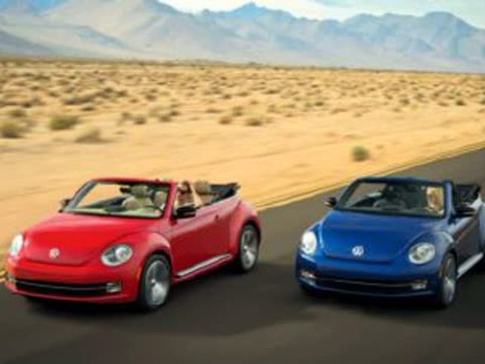 Offener Beetle mit einem Schuss Retro
