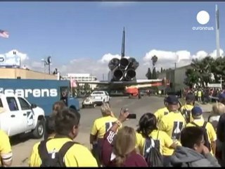 USA: Shuttle blocca il traffico a Los Angeles