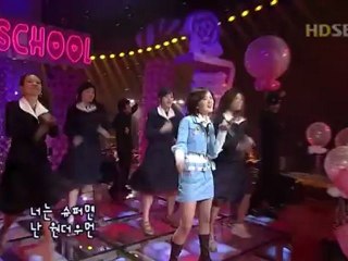 Jang Nara 2005.2.20  I love school