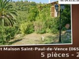 Vente maison - Saint-Paul-de-Vence (06570) - 200m²