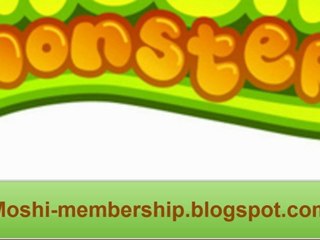 Free member account on moshi monsters !