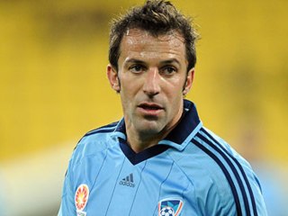 Del Piero met son premier but à Sydney