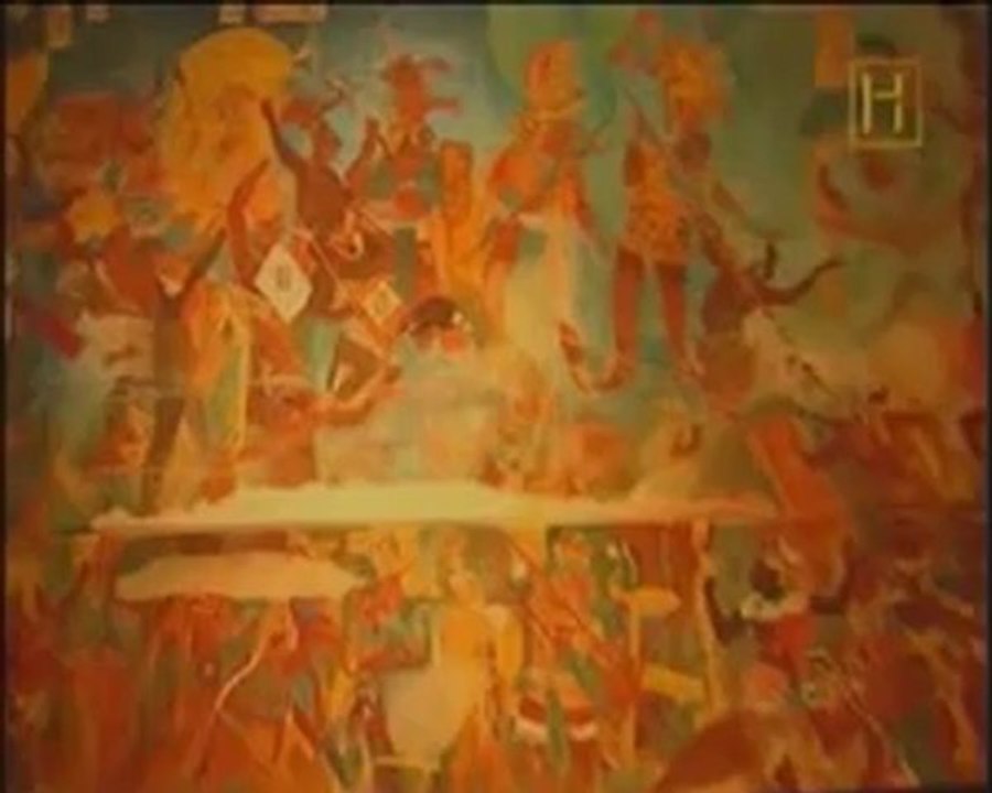 Murales de Bonampak y de Cacaxtla