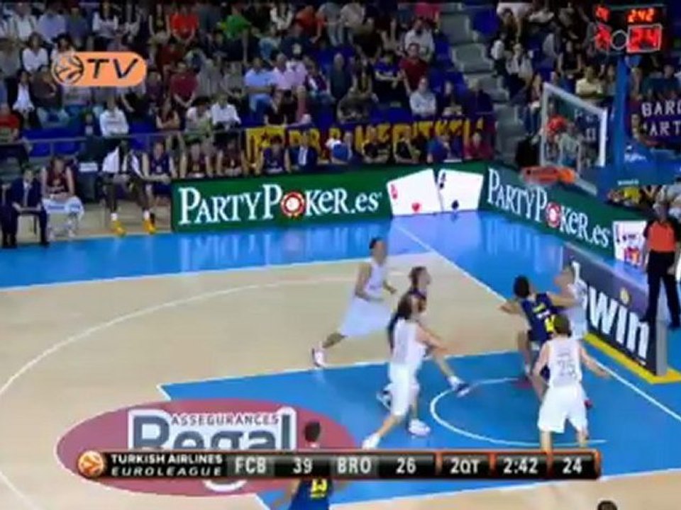 Euroliga: Regal Barcelona 72-60 Brose Baskets