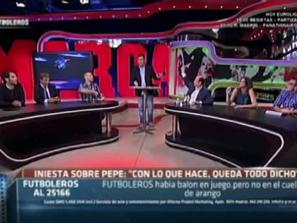5 MARCA TV FUTBOLEROS DEL JUEVES 11 DE OCTUBRE DE 2012. 11_10_2012